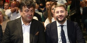 Ο Νίοκς Ανδρουλάκης στην παρουσίαση του ψηφοδελτίου του υποψήφιου Περιφερειάρχη Κεντρικής Μακεδονίας, Χρήστο Παπαστεργίου 