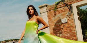 Η Δανάη Παππά με τουαλέτα της Σίλιας Κριθαριώτη στη Βενετία