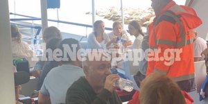 Κακοκαιρία Daniel: Απεγκλωβισμός διά θαλάσσης, από τον οικισμό Μικρό -Σε εξέλιξη άλλη επιχείρηση στον Πλατανιά