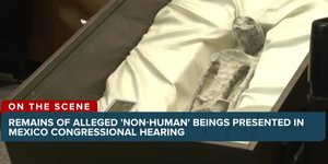 «Ουφολόγος» παρουσίασε δύο πτώματα «εξωγήινων στο κογκρέσο το Μεξικού