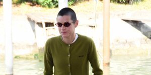 Η Έμμα Κόριν σε εκδήλωση στο Φεστιβάλ Κινηματογράφου Βενετίας