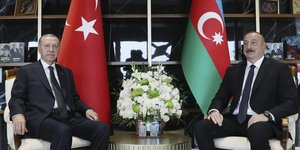 Οι πρόεδροι Τουρκίας και Αζερμπαϊτζάν σε παλαιότερη συνάντηση