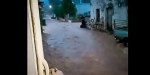 Η κακοκαιρία «Elias» πλήττει στην Εύβοια