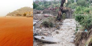 Βόρεια Εύβοια: Δρόμοι-χείμαρροι, εγκλωβισμένοι κάτοικοι στις Ροβιές, στη θάλασσα έφτασε η λάσπη από τη Λίμνη
