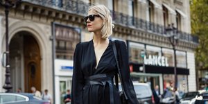 To μεσάτο μίντι μαύρο φόρεμα από τα Zara , Φωτογραφία: Shutterstock