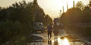 Ξημερώνει στην πλημμυρισμένη Θεσσαλία