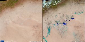 Κακοκαιρία Daniel Σαχάρα Λιβύη