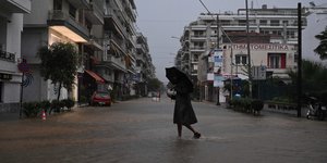 Κακοκαιρία Daniel στον Βόλο