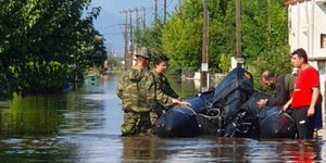 Επιχείρηση διάσωσης εγκλωβισμένων με τη συνδρομή των Ενόπλων Δυνάμεων