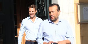 Στέφανος Κασσελάκης και Νίκος Παππάς