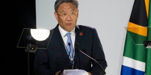 O υπουργός Εμπορίου της Κίνας Γουάνγκ Ουεντάο