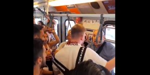 Ξυλοκοπήθηκε επιβάτης στον ηλεκτρικό στην Κωνσταντινούπολη