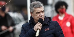 Ο περιφερειάρχης Θεσσαλίας Κώστας Αγοραστός