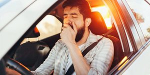 Κουρασμένος οδηγός