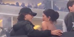 Ο Τιμοτέ Σαλαμέ και η Κάιλι Τζένερ στη συναυλία της Beyonce /