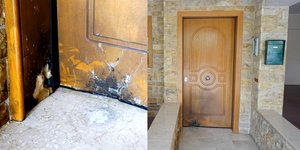 Eπίθεση εξαπέλυσαν σε πολυκατοικία,  στην Κυψέλη