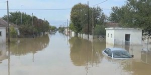 Απέραντη λίμνη θυμίζει το Σωτήριο Λάρισας μετά την κακοκαιρία Elias