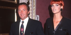 Η Λίντα Εβαντζελίστα με τον πρώην σύζυγό της Ζεράλντ Μαρί