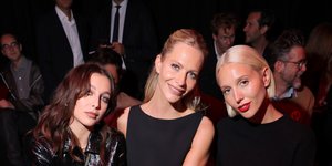 Έμμα Τσάμπερλεϊν, Πόπι Ντελεβίν και Μαρία Ολυμπία στο σόου του Gucci 