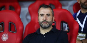 Ο προπονητής του Ολυμπιακού, Ντιέγκο Μαρτίνεθ