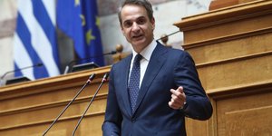 Ο Κυριάκος Μητσοτάκης στην ΚΟ της ΝΔ