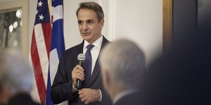 Ο πρωθυπουργός Κυριάκος Μητσοτάκης