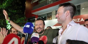 Στέφανος Κασσελάκης Νίκος Παππάς