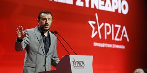 Ο Νίκος Παππάς στο Συνέδριο του ΣΥΡΙΖΑ