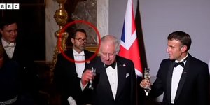 Παρουσιαστής του BBC είδε τον «σωσία» του δίπλα στον βασιλιά Κάρολο
