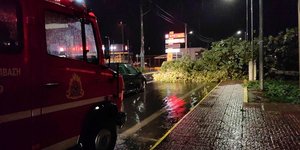 Κλειστοι δρόμοι, έπεσαν δέντρα στο Αργος