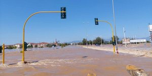 Πλημμύρες στη Λάρισα