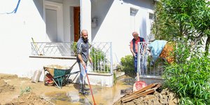 Καταστροφές από τις πλημμύρες της κακοκαιρίας Elias στην πόλη του Βόλου