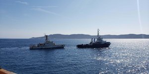 Κατάπλους Δεύτερου Ζεύγους – Υπό Πρόσκτηση Παράκτιων Περιπολικών τύπου «ISLAND» στο Ναύσταθμο Σαλαμίνας