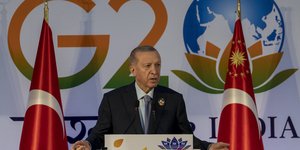 Ο πρόεδρος της Τουρκίας, Ρετζέπ Ταγίπ Ερντογάν