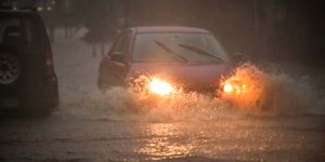 Από τα πλημμυρικά φαινόμενα στον Βόλο