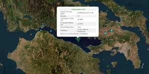 Σεισμός στον Κορινθιακό Κόλπο, με επίκεντρο κοντά στο Ξυλόκαστρο
