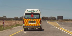 Ασθενοφόρο στη Νότια Αφρική