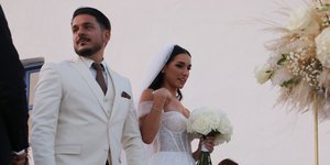 Σταν και Βέρα Σωτηροπούλου στον γάμο τους