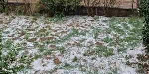 To΄στρωσε με χαλάζι στην Ηλεία 