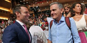Στέφανος Κασσελάκης και Ευκλείδης Τσακαλώτος