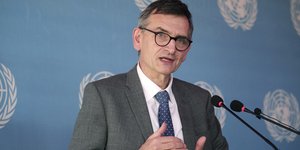 Ο ειδικός επιτετραμμένος του ΟΗΕ στο Σουδάν, Φόλκερ Πέρτες