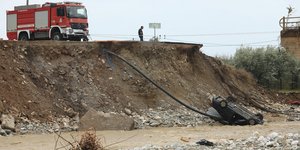 Σαρωτικό το πέρασμα της κακοκαιρίας Daniel από τον Βόλο