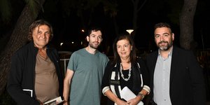 Ο Μίλτος Τεντόγλου σε εκδήλωση της Λαϊκής Συσπείρωσης