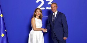 Ο Χρήστος Σταϊκούρας στις εργασίες του Άτυπου Συμβουλίου Υπουργών Μεταφορών στη Βαρκελώνη