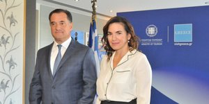 Άδωνις Γεωργιάδης και Όλγα Κεφαλογιάννη