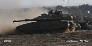 Τανκ του Ισραήλ στη Γάζα