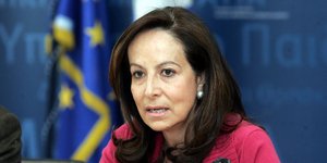 Η Άννα Διαμαντοπούλου