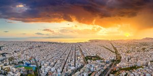 Πανοραμική εικόνα της Αθήνας