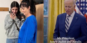 H συνομιλία του Τζο Μπάιντεν με τις δύο Αμερικανές ομήρους που απελευθερώθηκαν