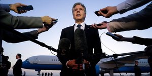 Ο Αμερικανός ΥΠΕΞ, Άντονι Μπλίνκεν στη Μέση Ανατολή